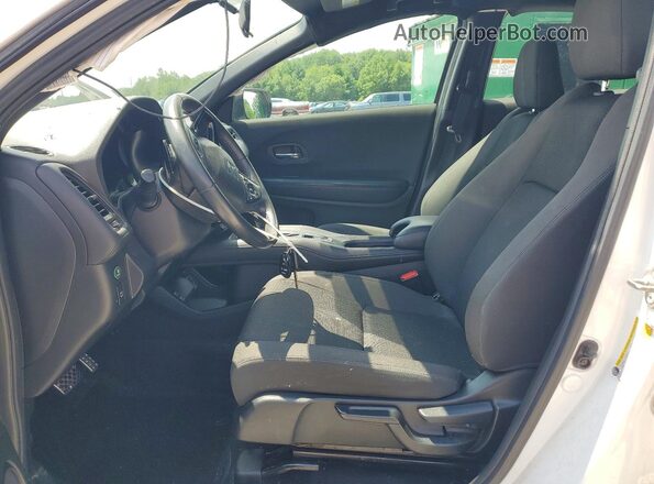 3CZRU6H11KM706593 2019 HONDA HR-V Белый Вид салона спереди