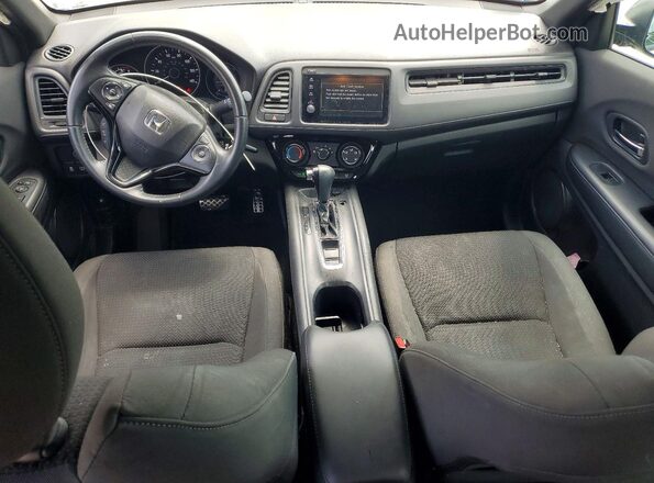 3CZRU6H11KM706593 2019 HONDA HR-V Белый Вид панели приборов