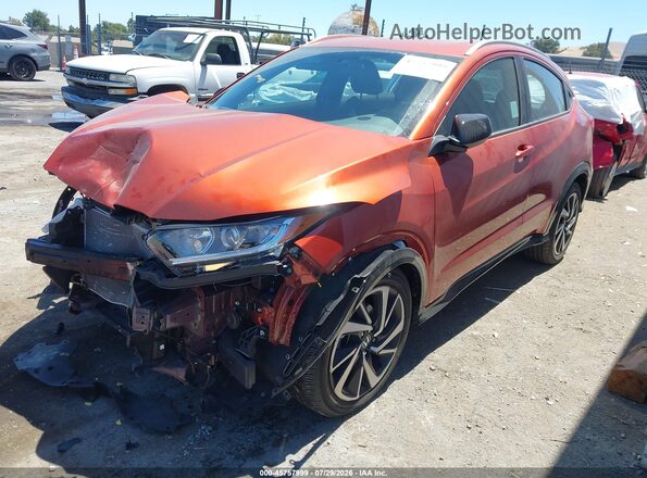 3CZRU6H11LG700633 2020 HONDA HR-V Orange Передня ліва чверть