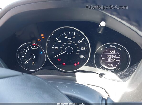 3CZRU6H11LG700633 2020 HONDA HR-V Orange Вид задніх сидінь