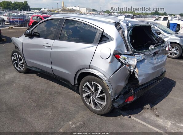 3CZRU6H11LG701846 2020 HONDA HR-V Silver Trasero izquierdo