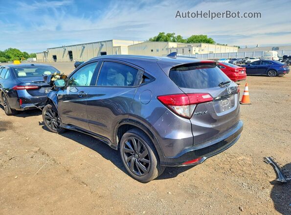 3CZRU6H11MM728323 2021 HONDA HR-V Gray Հետևի ձախ