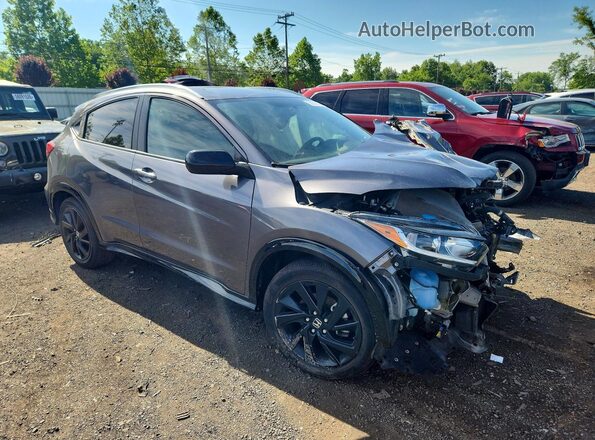 3CZRU6H11MM728323 2021 HONDA HR-V Gray Առջևի աջ