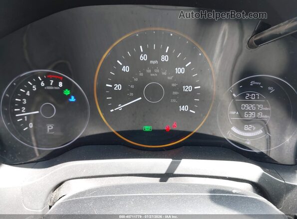 3CZRU6H11MM729438 2021 HONDA HR-V Gray Հետևի նստատեղերի տեսք