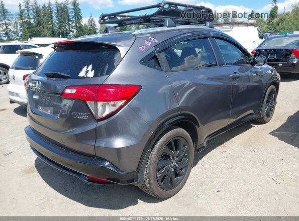 3CZRU6H11MM729438 2021 HONDA HR-V Gray Հետևի աջ