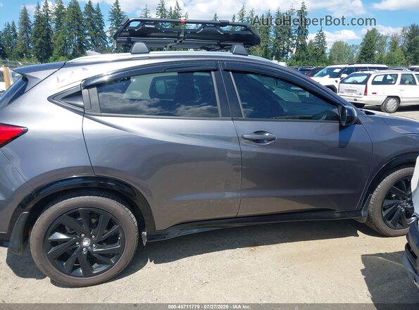 3CZRU6H11MM729438 2021 HONDA HR-V Gray Սալոնի հետևի տեսք