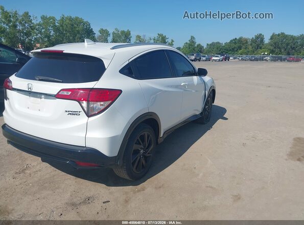 3CZRU6H11MM733117 2021 HONDA HR-V White Հետևի աջ