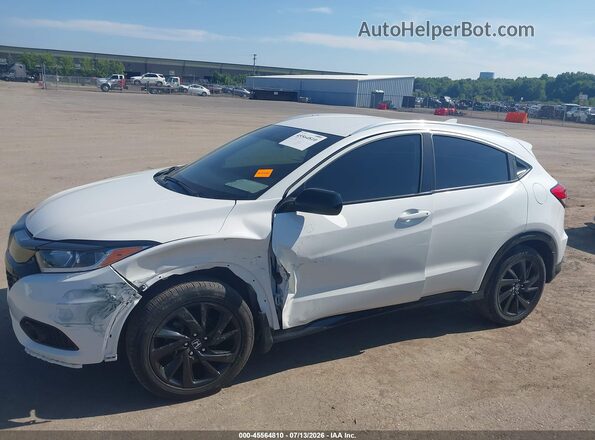 3CZRU6H11MM733117 2021 HONDA HR-V White Դիմացի տեսք