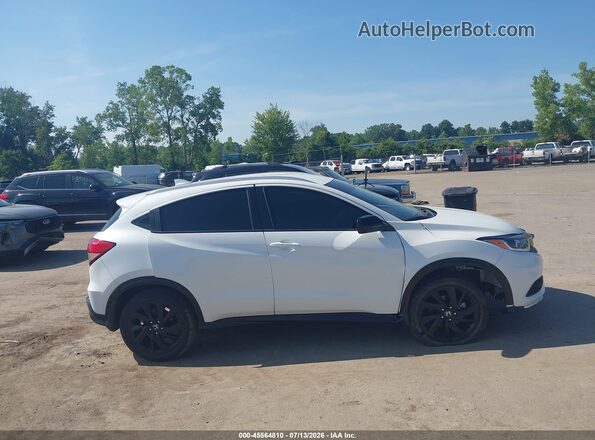 3CZRU6H11MM733117 2021 HONDA HR-V White Սալոնի 360 աստիճան տեսք