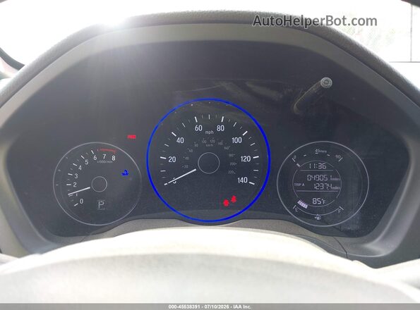 3CZRU6H11NM722071 2022 HONDA HR-V Красный Вид задних сидений