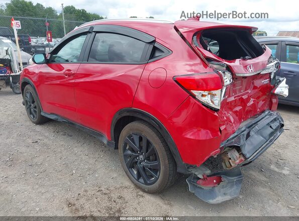 3CZRU6H11NM722071 2022 HONDA HR-V Красный Задняя левая четверть