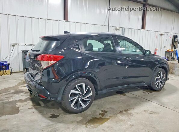 3CZRU6H12KG704348 2019 HONDA HR-V Black Trasero derecho