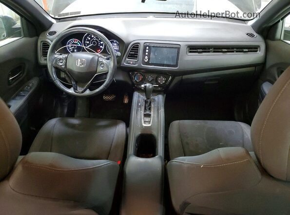 3CZRU6H12KG704348 2019 HONDA HR-V Black Vista del salpicadero