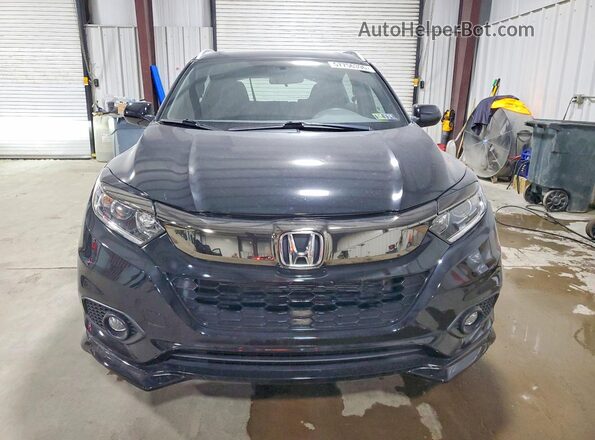 3CZRU6H12KG704348 2019 HONDA HR-V Black Vista frontal