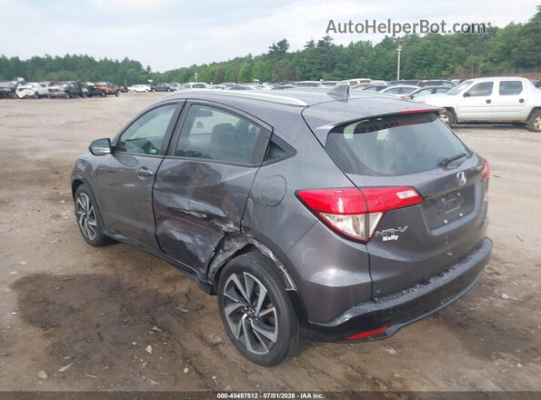 3CZRU6H12KG726284 2019 HONDA HR-V Gray Tył lewy