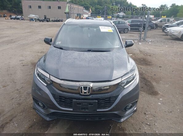 3CZRU6H12KG726284 2019 HONDA HR-V Gray Widok zestawu wskaźników