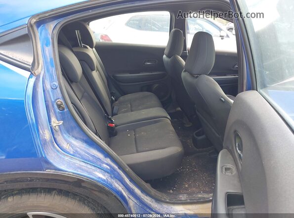 3CZRU6H12KG734997 2019 HONDA HR-V Blue VIN კოდის სტიკერის ხედი