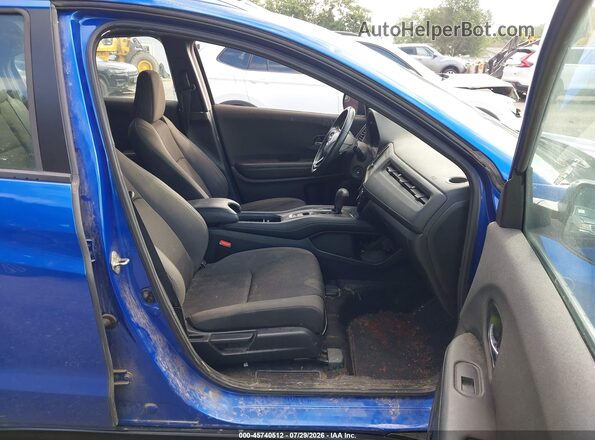 3CZRU6H12KG734997 2019 HONDA HR-V Blue წინა სალონის ხედი