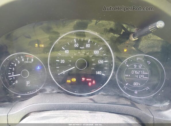 3CZRU6H12KG734997 2019 HONDA HR-V Blue უკანა სავარძლების ხედი