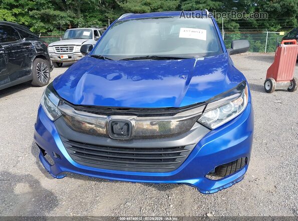 3CZRU6H12KG734997 2019 HONDA HR-V Blue წინა ხედი