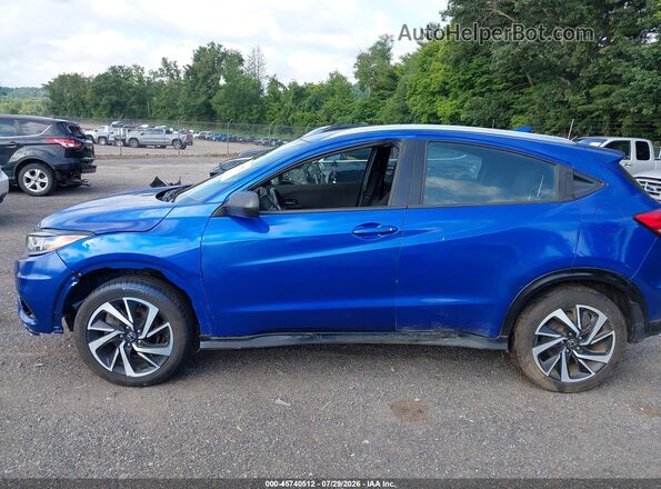 3CZRU6H12KG734997 2019 HONDA HR-V Blue 