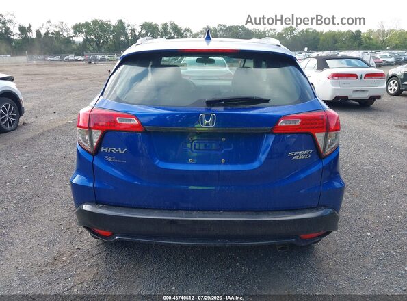 3CZRU6H12KG734997 2019 HONDA HR-V Blue 