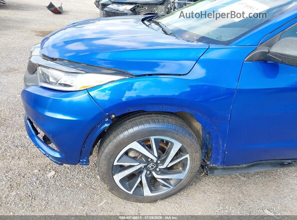 3CZRU6H12KG734997 2019 HONDA HR-V Blue 