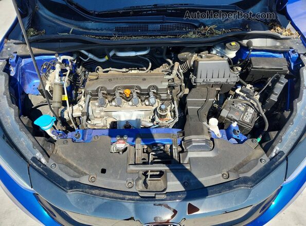 3CZRU6H12MM754199 2021 HONDA HR-V Blue Շարժիչի բաժամունքի տեսք