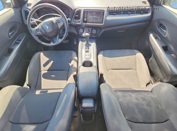 3CZRU6H12MM754199 2021 HONDA HR-V Blue Առջևի վահանակի տեսք