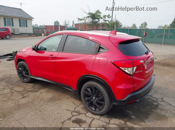 3CZRU6H12NM729532 2022 HONDA HR-V Red უკანა მარცხენა