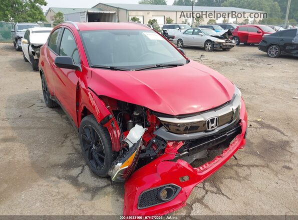 3CZRU6H12NM729532 2022 HONDA HR-V Red წინა ხედი