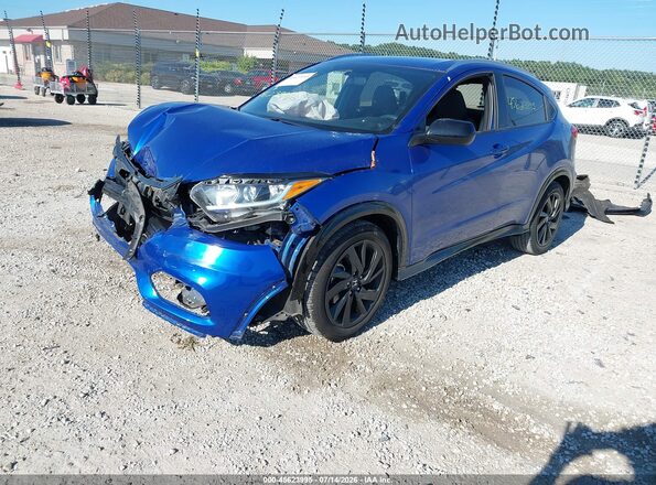 3CZRU6H12NM743575 2022 HONDA HR-V Blue Front left