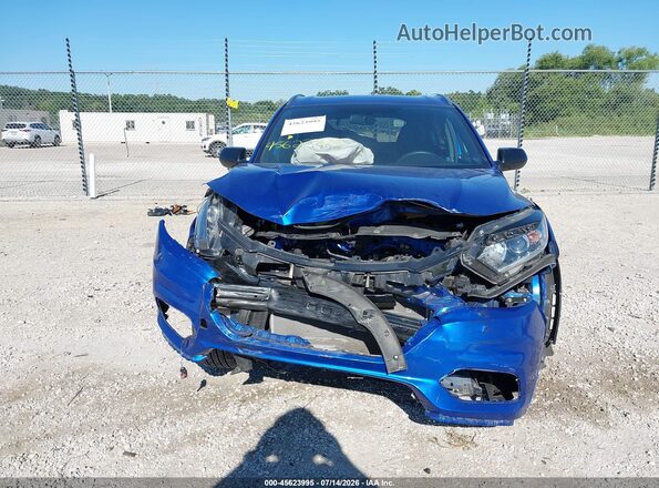 3CZRU6H12NM743575 2022 HONDA HR-V Blue Front view
