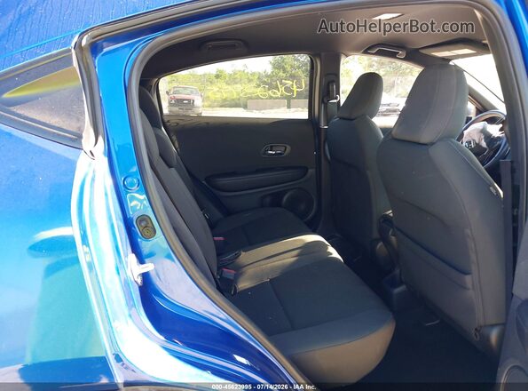 3CZRU6H12NM743575 2022 HONDA HR-V Blue VIN sticker view