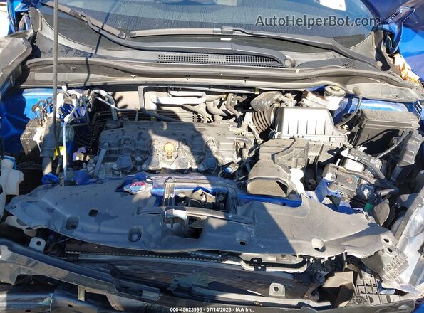 3CZRU6H12NM743575 2022 HONDA HR-V Blue Rear view