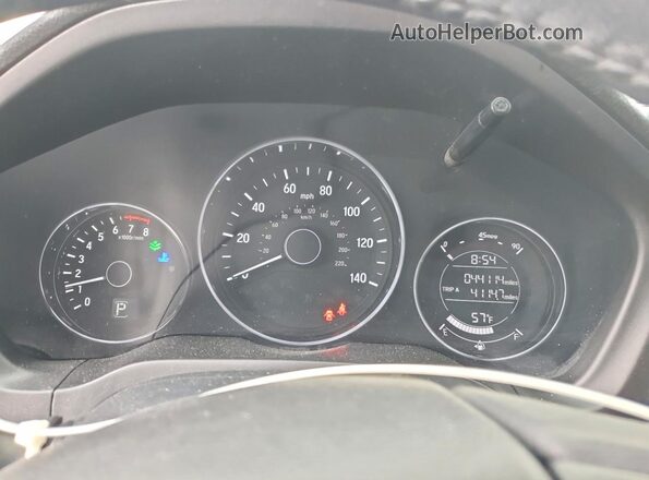 3CZRU6H12NM771408 2022 HONDA HR-V Silver Вид щитка приладів