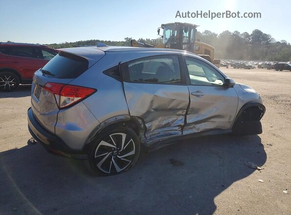 3CZRU6H13KM738333 2019 HONDA HR-V Silver Trasero derecho
