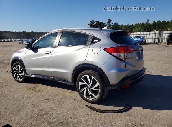 3CZRU6H13KM738333 2019 HONDA HR-V Silver Trasero izquierdo