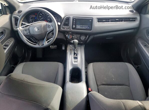 3CZRU6H13MM720076 2021 HONDA HR-V Gray Dashboard view
