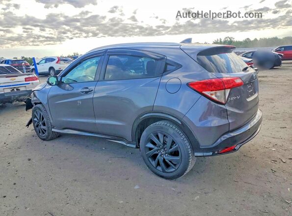 3CZRU6H13MM720076 2021 HONDA HR-V Gray Rear left