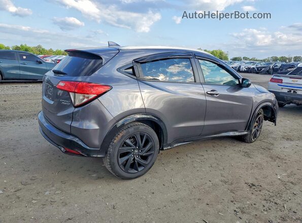 3CZRU6H13MM720076 2021 HONDA HR-V Gray Rear right