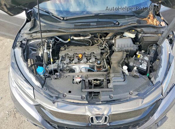 3CZRU6H13MM720076 2021 HONDA HR-V Gray Engine compartment view