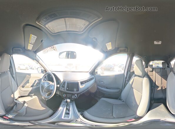 3CZRU6H13MM720076 2021 HONDA HR-V Gray 360 interior view
