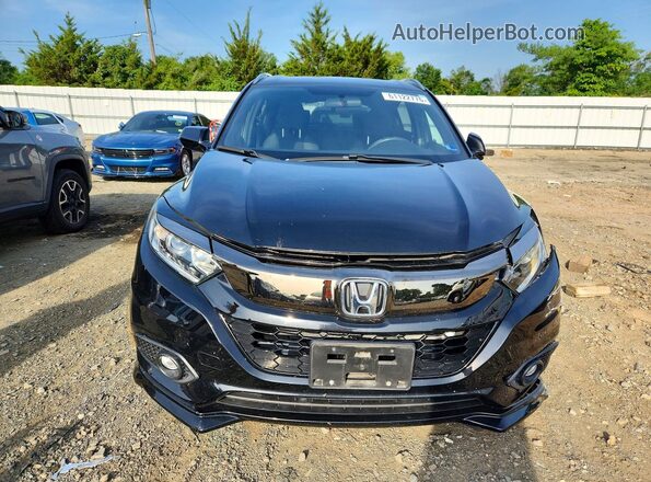 3CZRU6H13MM720403 2021 HONDA HR-V Черный Вид спереди