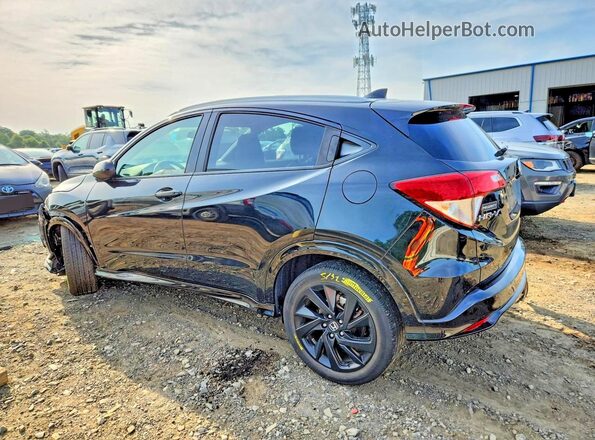 3CZRU6H13MM720403 2021 HONDA HR-V Черный Задняя левая четверть