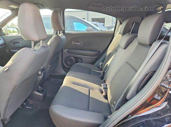 3CZRU6H13MM720403 2021 HONDA HR-V Черный Вид задней части салона