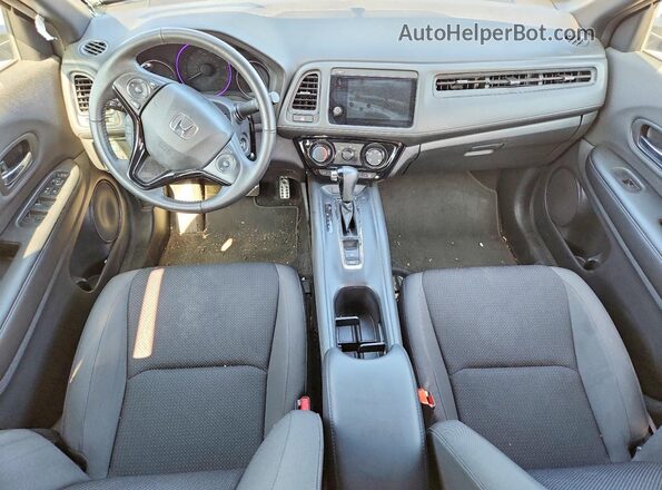 3CZRU6H13MM750565 2021 HONDA HR-V Blue Առջևի վահանակի տեսք
