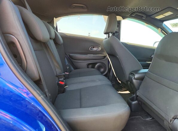 3CZRU6H13MM750565 2021 HONDA HR-V Blue Սալոնի հետևի տեսք