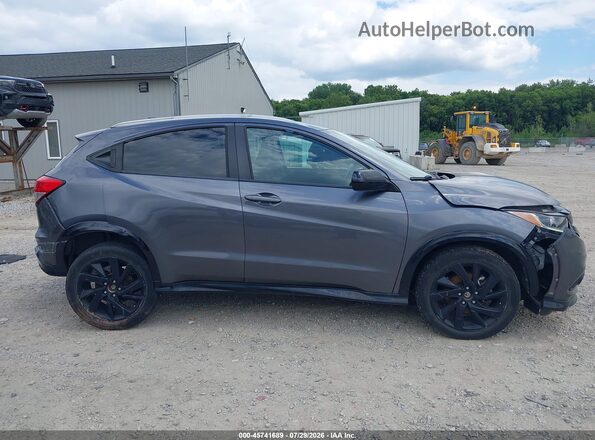 3CZRU6H13NM714389 2022 HONDA HR-V Gray Панорамний вид салону 360°