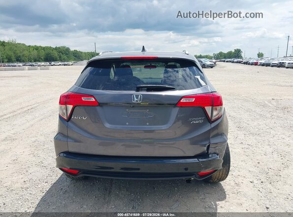 3CZRU6H13NM714389 2022 HONDA HR-V Gray 